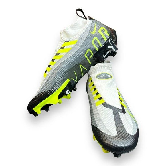 Nike DQ3670-071 Vapor Edge Pro 360 Football Cleats Volt Grey Black White Size 13 - Picture 5 of 8